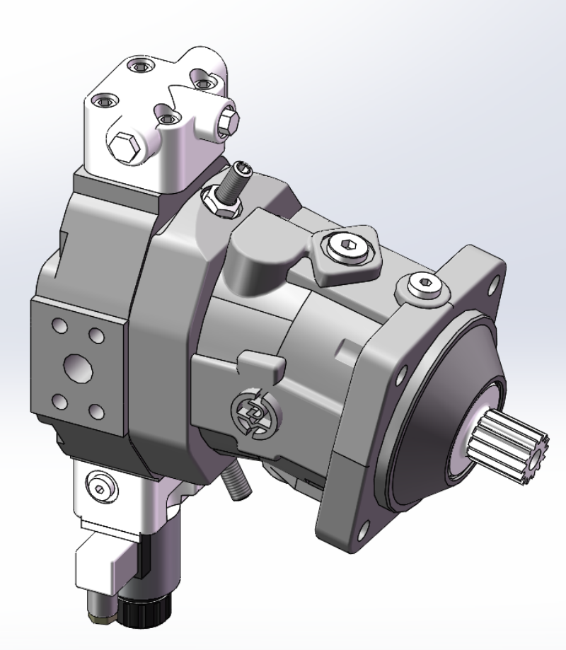 HD-A6VM55EP1/EP2 aksial stempel variabel motor produktlancering